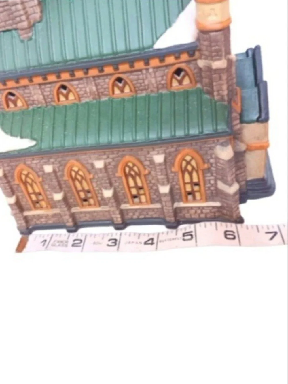 Vintage Holiday Time Village Lighted Church | EUC